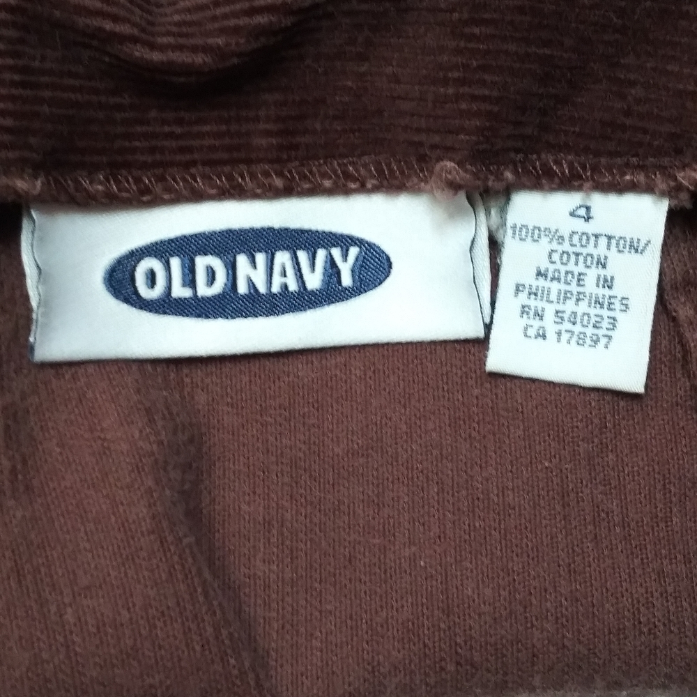 Old Navy Brown Corduroy Mini Skirt Size 4 - Picture 7 of 7